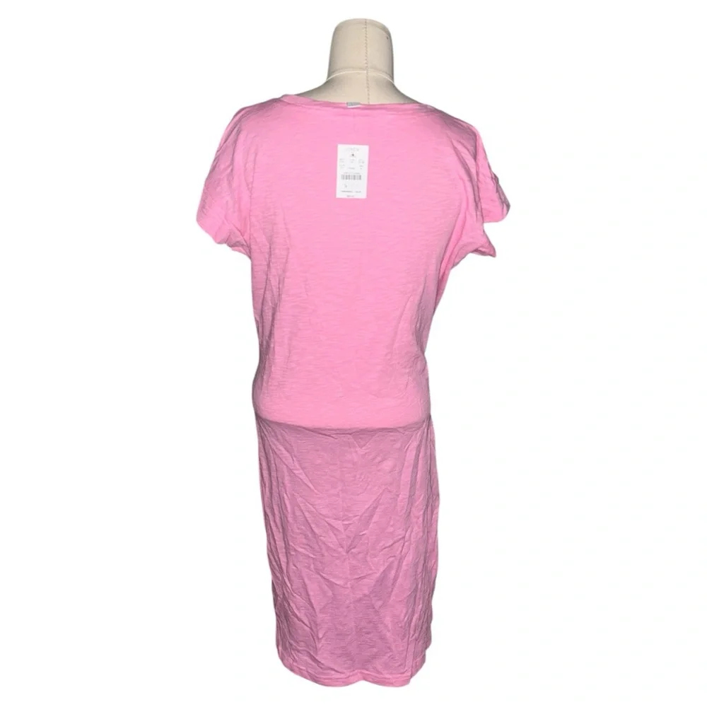 J. Crew Pink Dress with Waist Tie